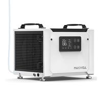 Moiswell 35L Commercial Dehumidifier with Pump, Efficient Moisture Removal for Home Damp, Basement, Laundry - Continuous Drain Hose, Large Display, Low Noise Operation