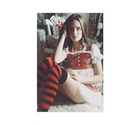MOIT Actress Brooke Shields Canvas Poster Wall Art Decor Print Picture Paintings for Living Room Bedroom Decoration Unframe-style 24x36inch(60x90cm)