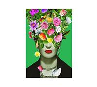 MOIT Frida Kahlo Canvas Poster Wall Art Decor Print Picture Paintings for Living Room Bedroom Decoration Unframe-style 12x18inch(30x45cm)
