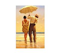 MOIT Jack Vettriano Art 26 Canvas Poster Wall Art Decor Print Picture Paintings for Living Room Bedroom Decoration Unframe-style 12x18inch(30x45cm)