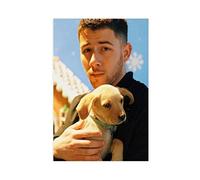 MOIT Singer Nick Jonas Canvas Poster Bedroom Decor Sports Landscape Office Room Decor Gift Unframe-style 12x18inch(30x45cm)
