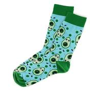 MOJA LDN Premium Funky Bamboo Socks - Soft and Stylish Bamboo Socks - Eco Friendly and Durable Men & Women Socks (UK, Numeric, 3, 8, Regular, Regular, Women, Avocado)