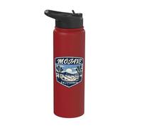 Mojave California Desert Landscape Joshua Tree Sunset Nature Stainless Steel Insulated Water Bottle