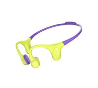 mojawa Aerra Bone Conduction Sports Headphones, Open-Ear, Bluetooth 5.2, IP67 Waterproof, Noise-Cancelling Mic, for Running, Cycling, Hiking, Gym, and Workout, Green and Purple