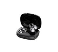 mojawa StarClip Open-Ear Clip-On Wireless Bluetooth Headphones, 4D Panoramic Sound, Lightweight Secure Fit, Noise-Cancelling Mic, IP54 Water-Resistant Ear Grips for Workout and Daily Use, Black