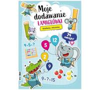 Moje Dodawanie. Łamigłówki Dla Dzieci Edukacyjne Polska Książka Polish Book