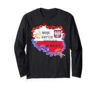 Moje serce zostalo w Polsce Polish Long Sleeve T-Shirt