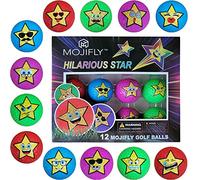 MOJIFLY Mojifly 12 Pack Fun Kids Golf Balls for Gifts (Star Mojifly)