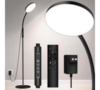 Mojimdo 20000 Lux Light Lamp, Flexible and Dimmable LED Daylight Floor Lamp with 5 Color 10 Brightness for Reading Working, Floor Standing Sunlight