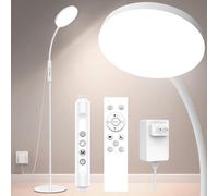 Mojimdo 20000 Lux Light Lamp, Flexible and Dimmable LED Daylight Floor Lamp with 5 Color 10 Brightness for Reading Working, Floor Standing Sunlight