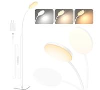 Mojimdo LED Floor Lamp, 10W Reading Standing Lamps with 3 Color Temperature & 5 Brightness Levels, Dimmable Floor Lamp for Living Room, Bedroom, Office