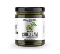 Mojito Chilli Jam - Chilli Mash Co - Spicy Cocktail Inspired Spread with Apple, Lime, Mint, Rum and Mild Jalapeno Chillies