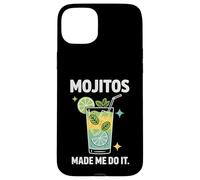 Mojitos Made Me Do It Cocktail Lime Mints Case for iPhone 15 Plus