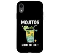 Mojitos Made Me Do It Cocktail Lime Mints Case for iPhone XR