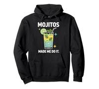 Mojitos Made Me Do It Cocktail Lime Mints Pullover Hoodie