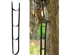 MOJMBSBY Double-Thickened and Widened 4-Step Climbing Aider for Hunting Tree Steps,Fall-preventing Adjustable Hook and Loop Design for a Wide Range of Climbing Stick