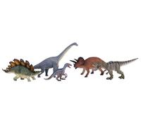 MOJO - 5pc Dinosaur Prehistoric Life Playset | Hand-Painted Toy Figure | Prehistoric Life Collection | True to Life & Highly Detailed | Designed in UK