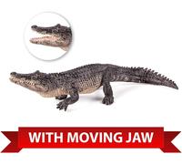 MOJO Alligator with moving jaw Wildlife Animal Model Toy Figure
