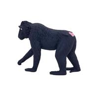 Mojo - Hand-Painted Toy Figure - Black Crested Macaque - True-to-Life, Highly Detailed
