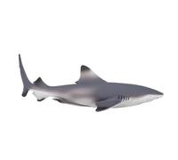 Mojo Toy Figure Black Tip Reef Shark Model Realistic Plastic 16x16x4.5cm
