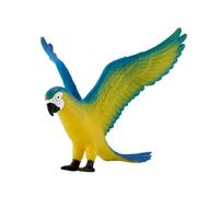 MOJO - Blue Macaw Parrot | Hand-Painted Toy | Wildlife Collection | True to Life & Highly Detailed | Designed in the UK