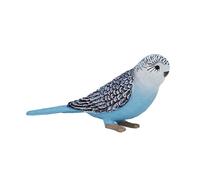 MOJO - Budgerigar Blue| Hand-Painted Toy Figure | Farmland Collection | True to Life & Highly Detailed | Designed in UK