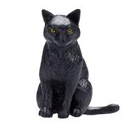 MOJO Cat Sitting Black Pet Farm Animal Model Toy Figure