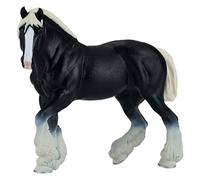 Mojo Clydesdale Horse Figurine - Black