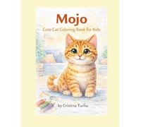 Mojo Cute Cat Coloring Book for Kids