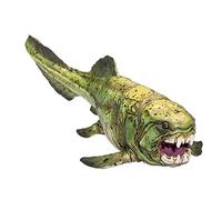 Mojo Toy Figure Dunkleosteus - Realistic Prehistoric Jurassic Model, Dark Brown PVC 19x19x4cm