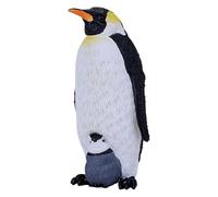 MOJO - Emperor Penguin with Chick | Hand-Painted Toy Figure | Sealife Collection | True to Life & Highly Detailed | Designed in UK