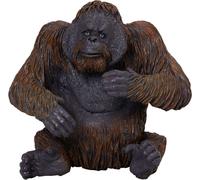 Mojo Fun Orangutan Zoo Animal Toy Figure 7 cm Height Approx - 381028