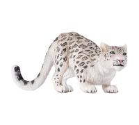 Mojo Fun Snow Leopard Wildlife Toy Figure 15 cm Length Approx - 387243