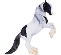 MOJO Gypsy Vanner Stallion Collectable Farm Horse Wildlife Animal Toy Figure