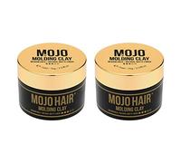 MOJO Hair Molding Clay | Hair Clay for Men | Medium Hold Natural Matte Finish | 75ml (2 Pack)