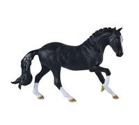 MOJO - Hanoverian Black | Black Coat | Hand-Painted Toy Figure | Horse World Collection | True to Life & Highly Detailed | Designed in UK