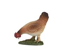 MOJO Hen Eating Chicken Farm Animal Model Toy Figure