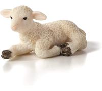MOJO Lamb Lying down Farm Animal Model Toy Figure