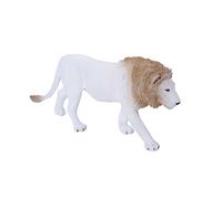 Mojo MALE WHITE LION Wild zoo animals play model figure toys plastic jungle