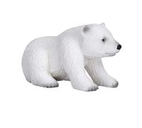Mojo Toy Figure Polar Bear Cub Sitting Wildlife Animal Model