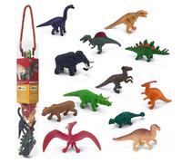Mojo PREHISTORIC LIFE MINI WORLD 12pc Playset dinosaurs minis set collectibles