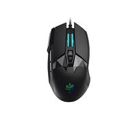MOJO Pro Performance Silent Gaming Mouse - Wired Mouse with 9 Programmable Buttons including Sniper key, 12000 DPI, 1000 Hz, Force Adjustable, Custom Profiles
