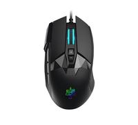 MOJO Pro Performance Silent Gaming Mouse - Wired Mouse with 9 Programmable Buttons Including Sniper Key, 12000 DPI, 1000 Hz, Force Adjustable, Custom Profiles