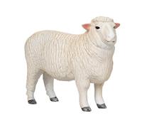 MOJO Romney Sheep Ram Farmlife Farmland Wildlife Animal Model Farm Cute Toy Figure for Play and Collection