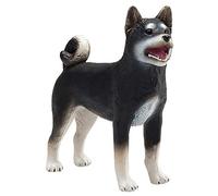 MOJO Shiba Inu Black Japanese Dog Pet Animal Farm Toy Figure