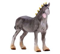 Mojo Shire Horse Dapple Figurine - Grey