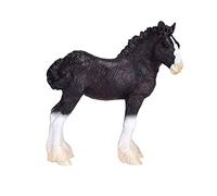 MOJO - Shire Horse | Hand-Painted Toy Figure | Horses World Collection | True to Life & Highly Detailed | Designed in UK