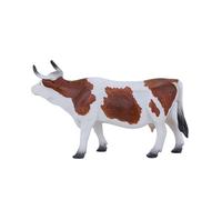 MOJO Simmental Cow Farm Animal Model Toy Figure