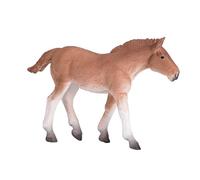 Mojo Horse Figurine Suffolk Punch Foal - Highly Detailed Model 11x11x7.5 cm