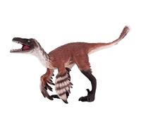 MOJO - Troodon Dinosaur| Moving Jaw Feature | Hand-Painted Toy Figure | Prehistoric Life Collection | True to Life & Highly Detailed | Designed in UK